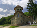 Panorama Sf. Treime Monastery in Rudi village